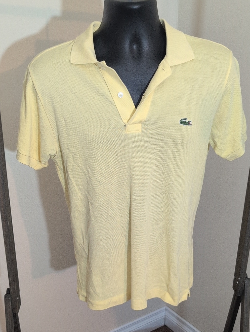 Lacoste | Men’s Pale Yellow Short-Sleeve Polo